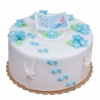 Stópki cukrowe dekoracja tort chrzest baby shower